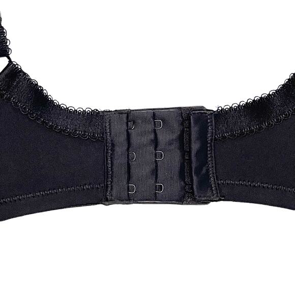 Le Mystere Lace Tisha Bra Black 32DDD/F NEW - Picture 4 of 11